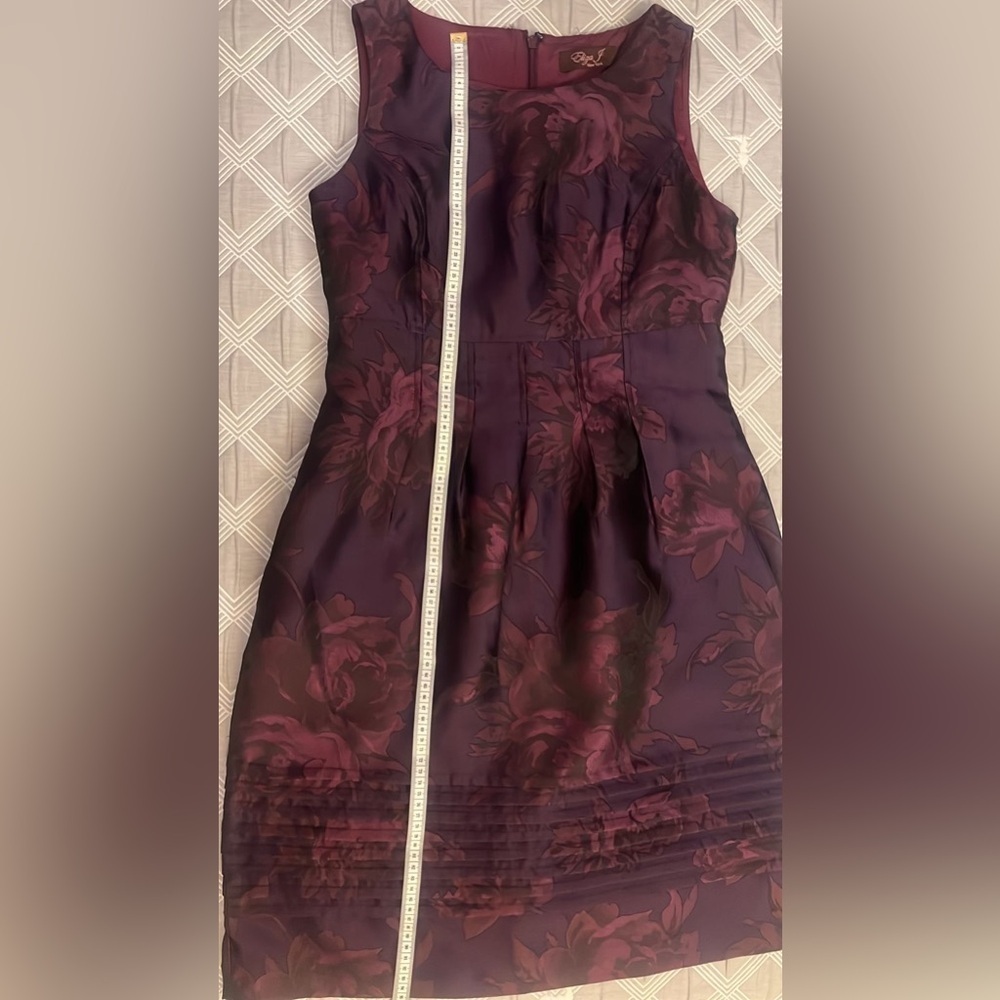 Eliza J Purple Floral Mini Dress - Picture 5 of 11